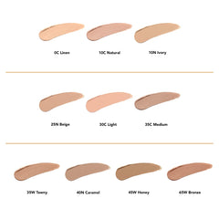 Dermablend concealer stick size comparison with coin for portability benefit