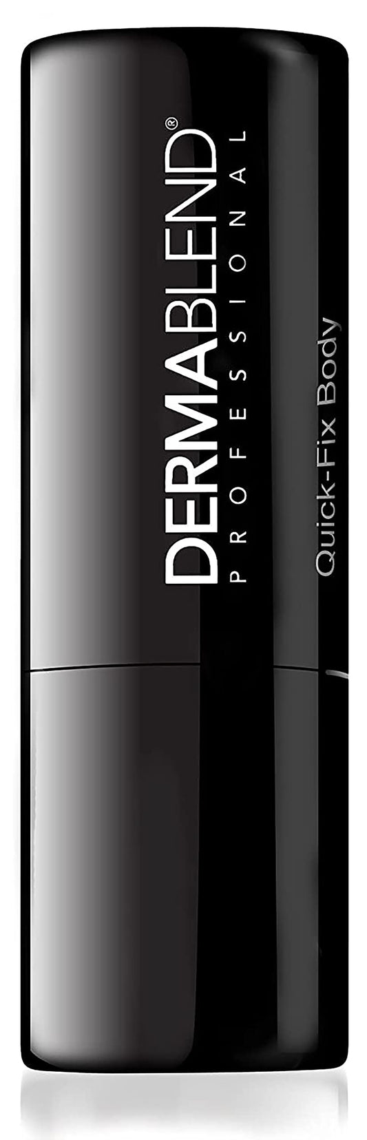 Dermablend stick with cap removed revealing creamy tip for precise application