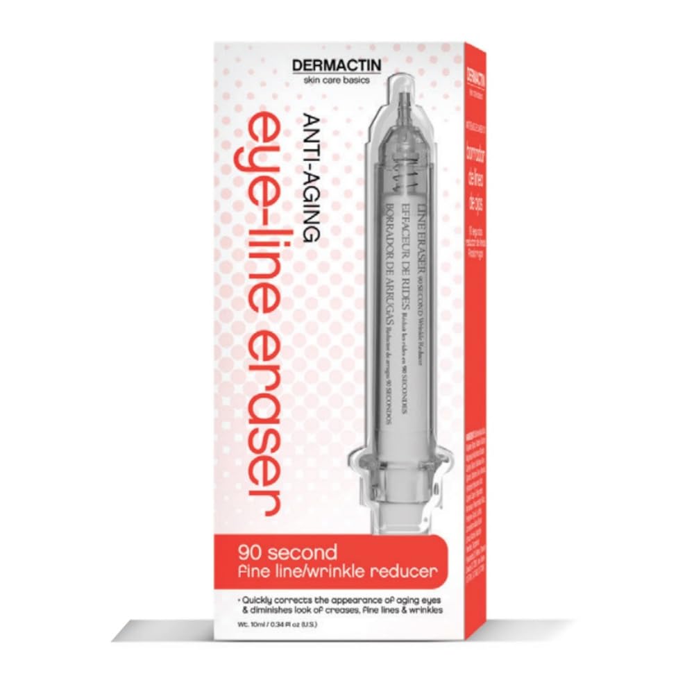 Dermactin front packaging showing compact tube and wrinkle-targeting benefit