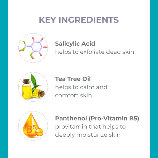 Derma E shampoo pump and cap detail highlighting easy dispensing benefit