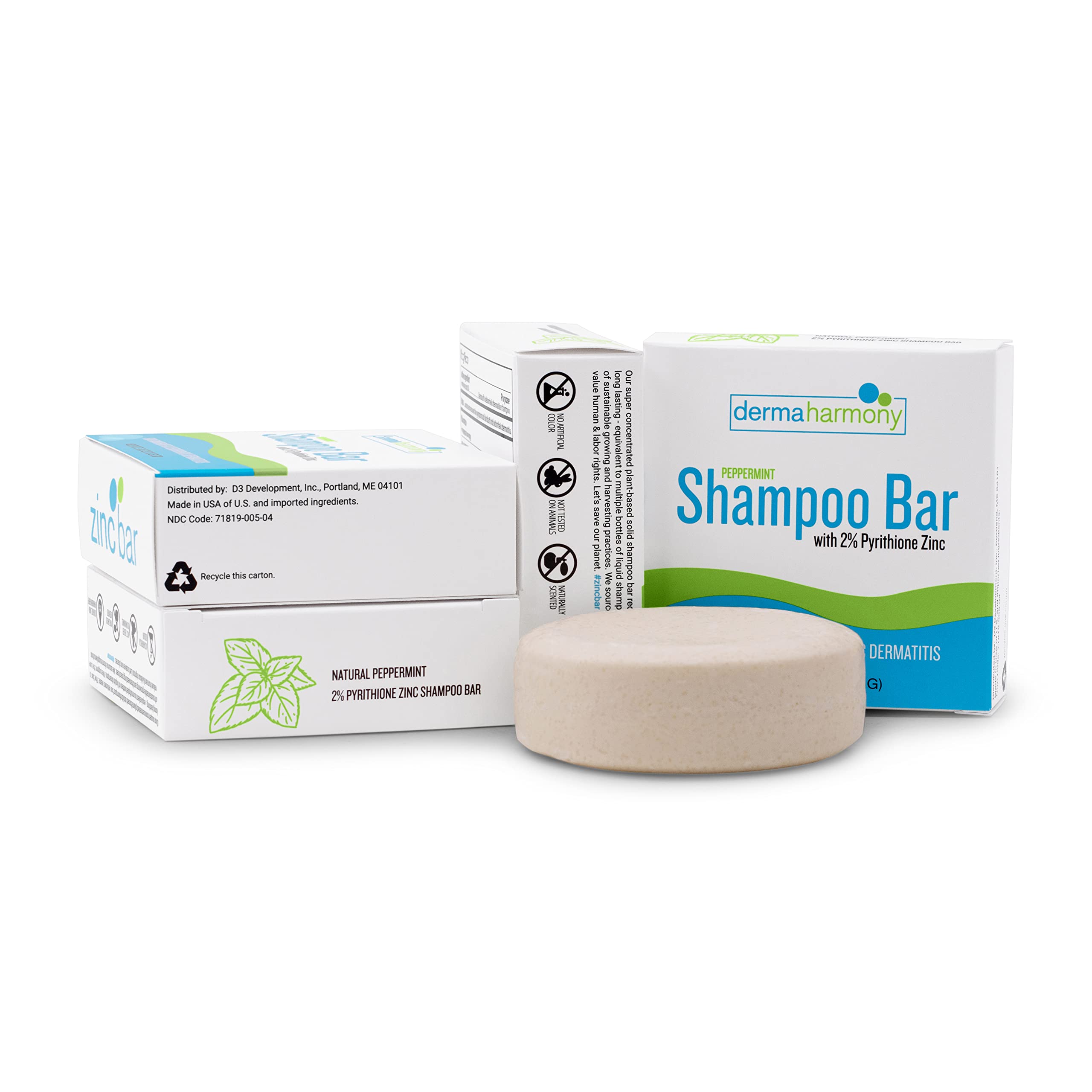 Dermaharmony bar drying on a rack to extend bar lifespan