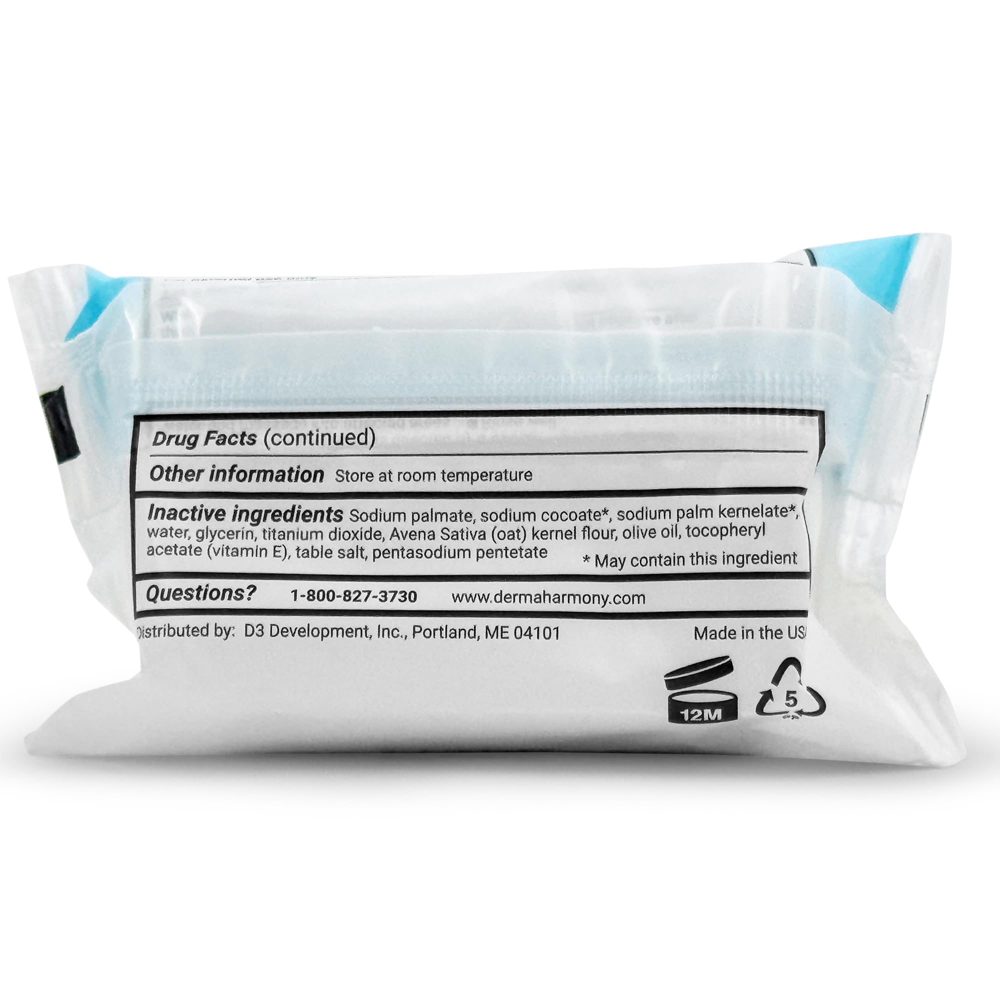 Dermaharmony bar in bathroom lifestyle setting conveying daily routine benefit