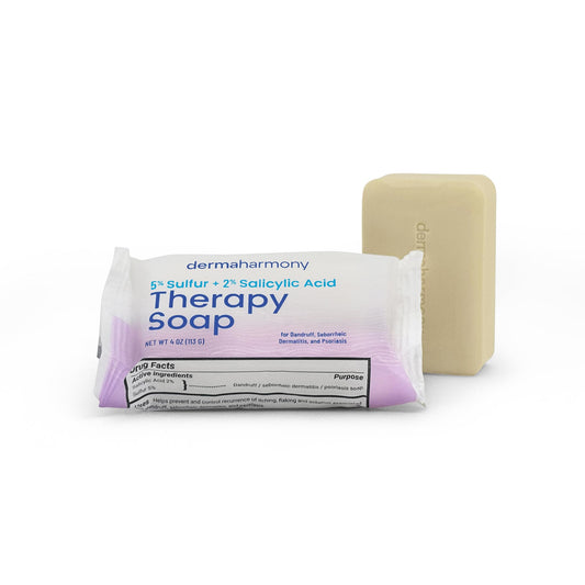 Dermaharmony lather and texture close-up demonstrating gentle exfoliation