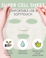 DERMAL superfood ingredients laid out to highlight natural nourishment