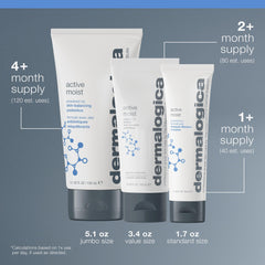 Dermalogica application on skin showing smooth spreadability and fast-absorbing hydration