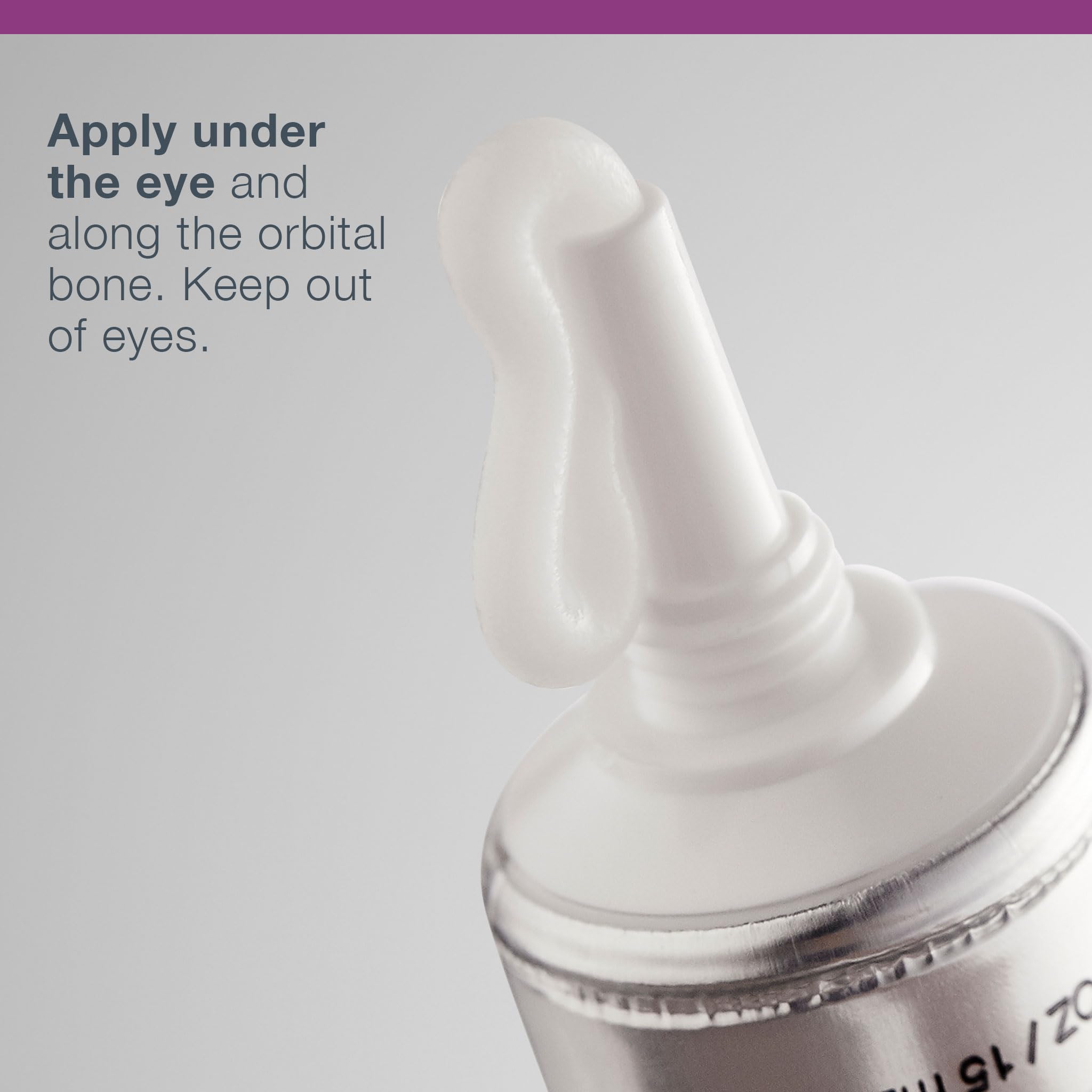 Dermalogica applying eye cream demonstrating gentle tapping benefits