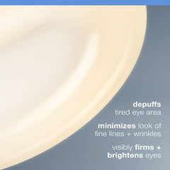 Dermalogica Awaken Peptide Eye Gel peptide visual indicating firming and smoothing action