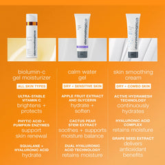 Dermalogica pump dispensing gel for controlled, mess-free application