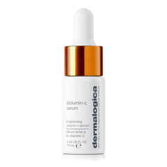 Dermalogica Biolumin-C Serum front bottle shows compact travel size and clarity