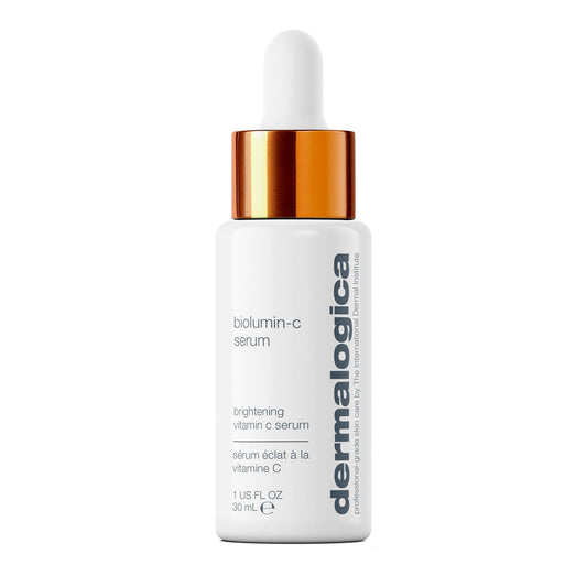 Dermalogica bottle front view showing clean product and brightening benefit