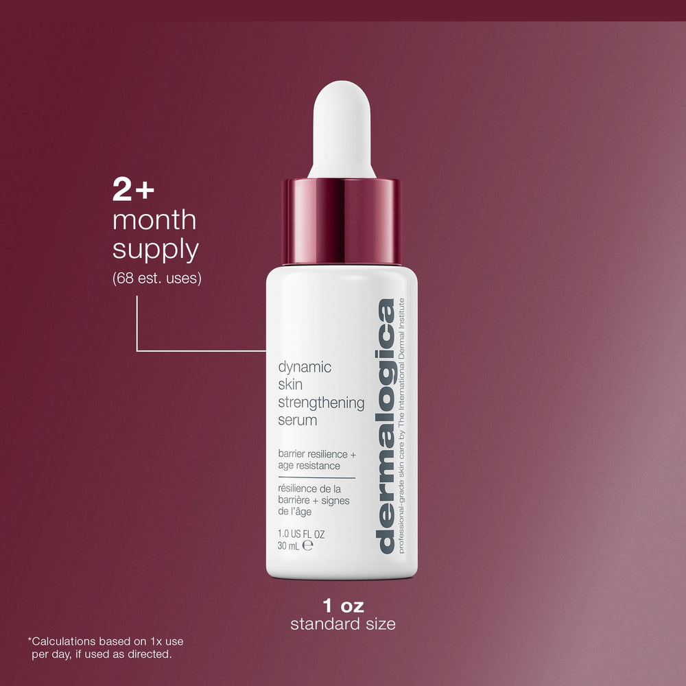 Dermalogica bottle on bath shelf styled for bathroom storage and daily routine integration