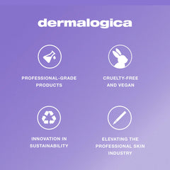 Dermalogica label close-up showing ingredient information and clarity