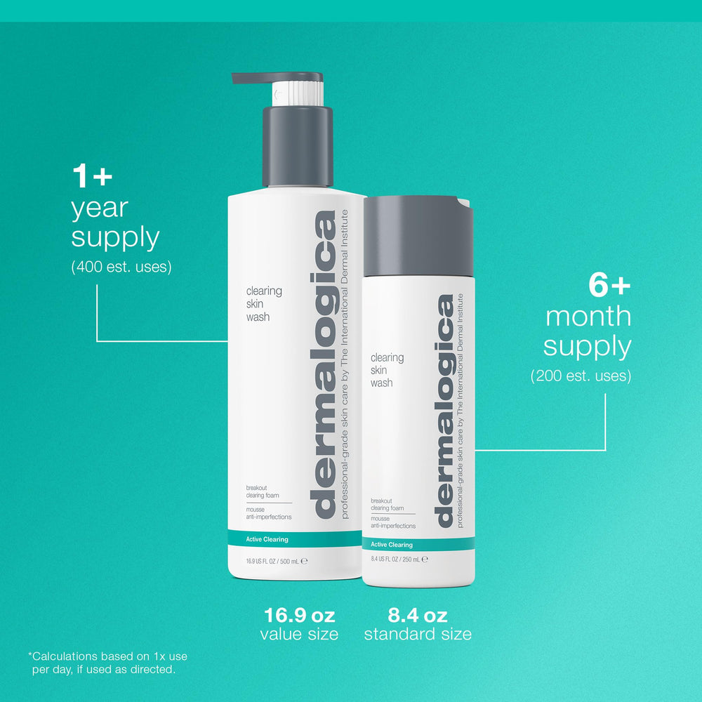 Dermalogica placed on bathroom counter conveying everyday routine integration