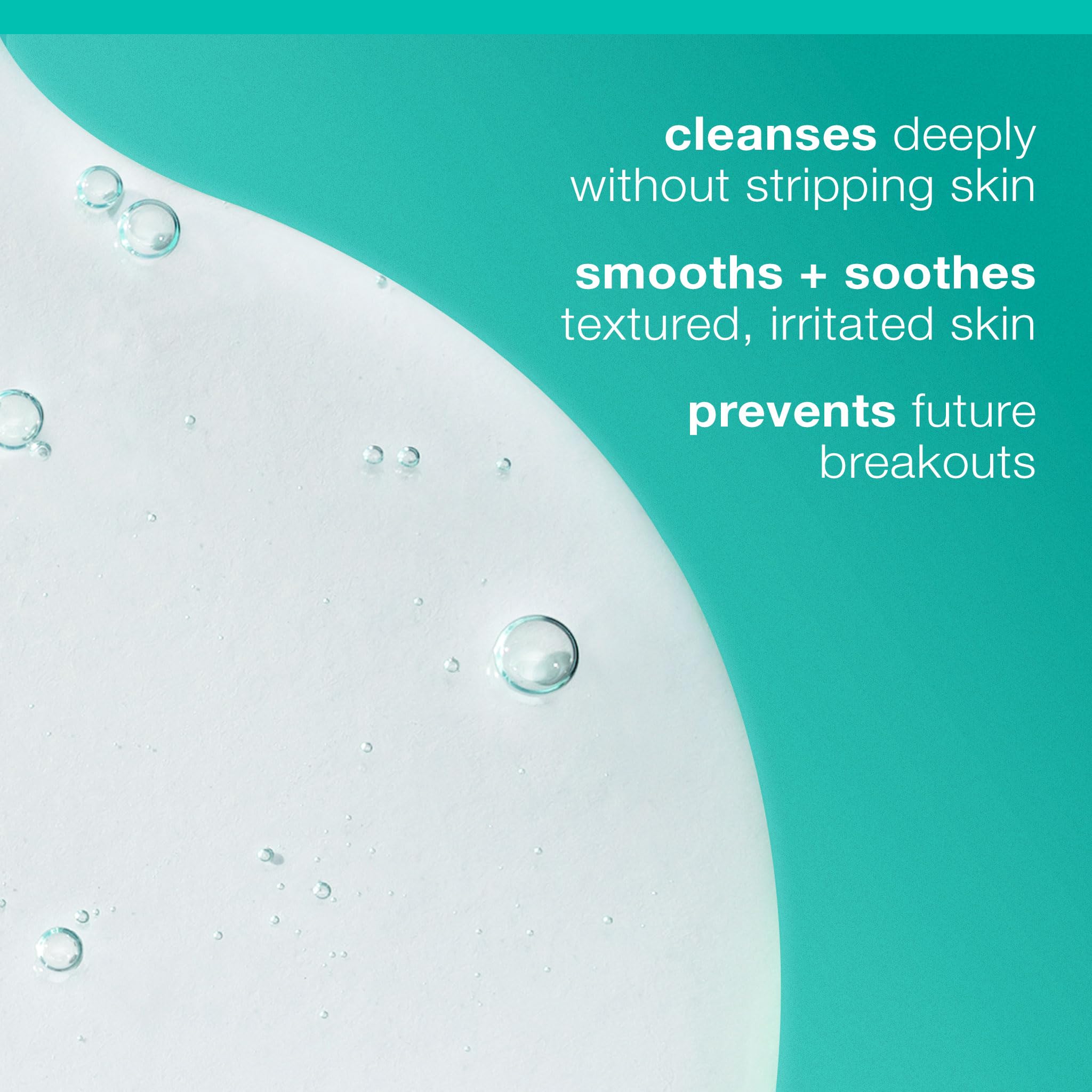 Dermalogica foam texture close-up showing gentle lather and cleansing action