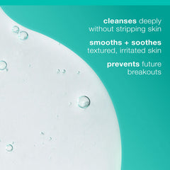 Dermalogica foam texture close-up showing gentle lather and cleansing action
