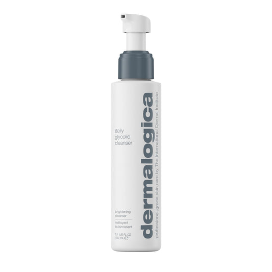 Dermalogica bottle front view showing product and brightening benefit
