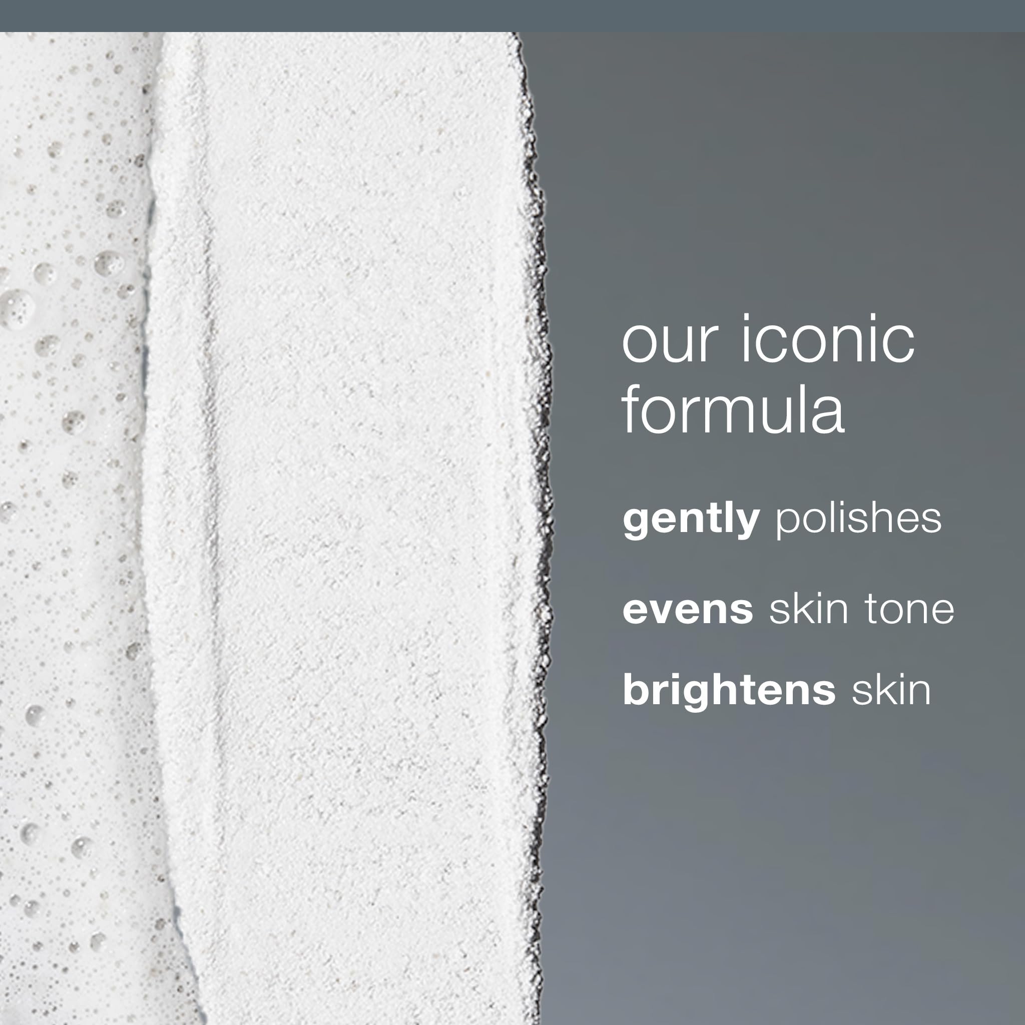Dermalogica open jar showing fine powder texture for gentle polishing
