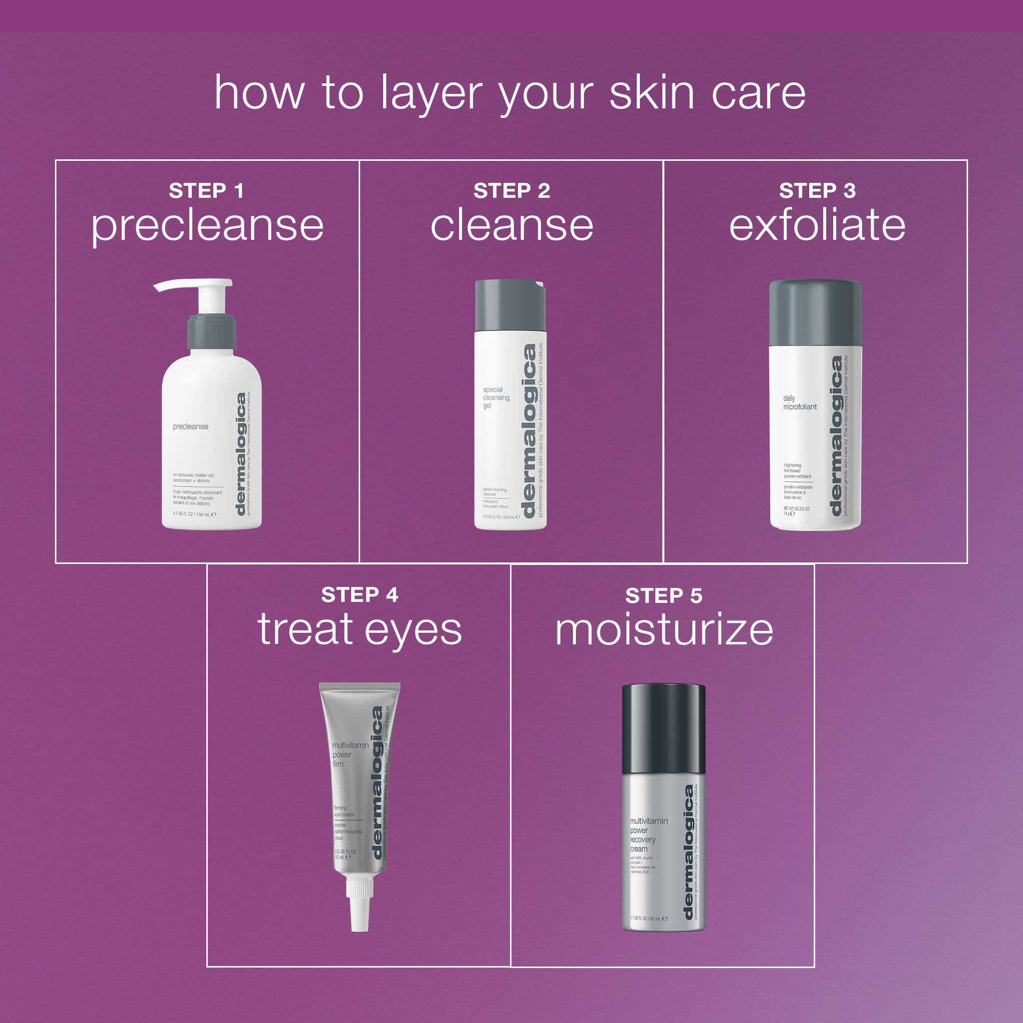 Dermalogica eye cream beside concealer showing makeup prep benefit