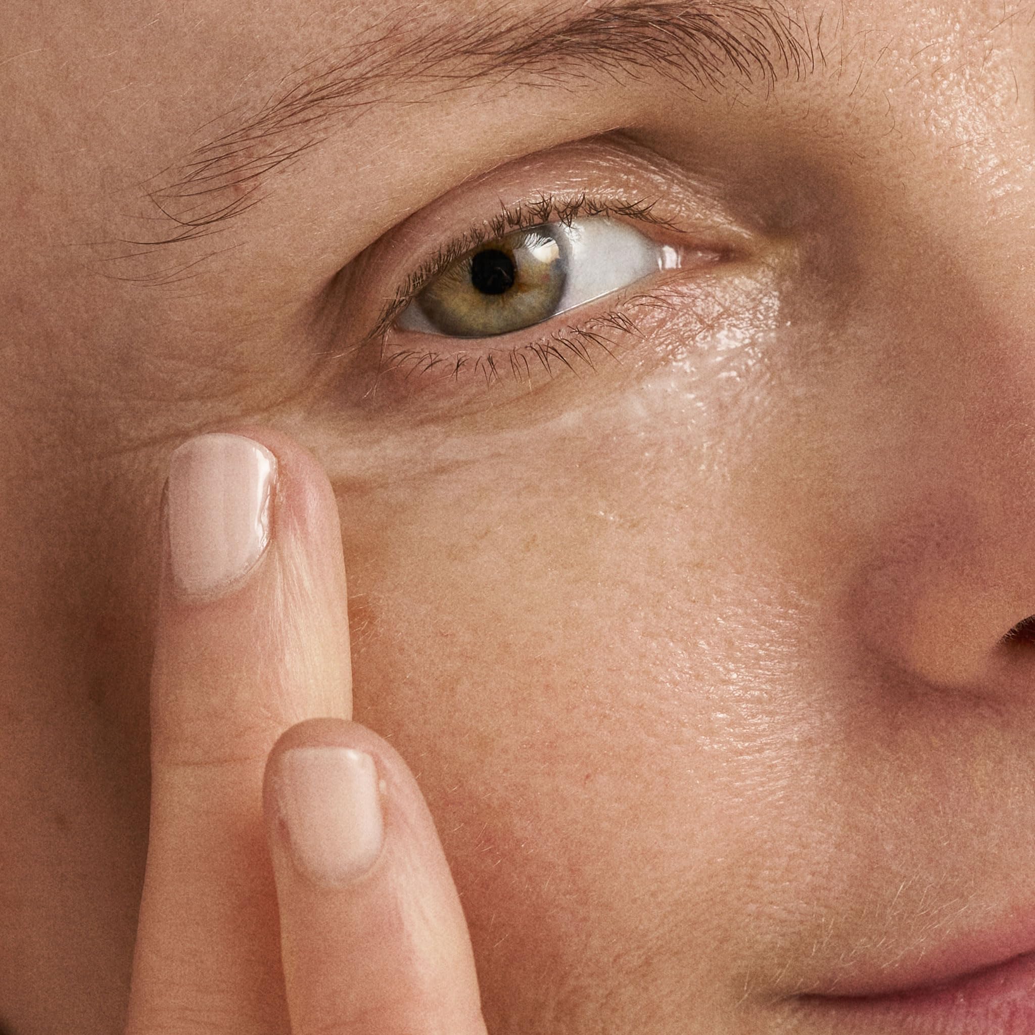 Dermalogica eye cream texture close-up showing smooth emulsion for hydration