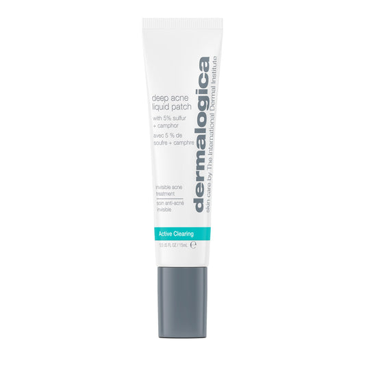 Dermalogica front packaging showing compact spot treatment and clear benefits
