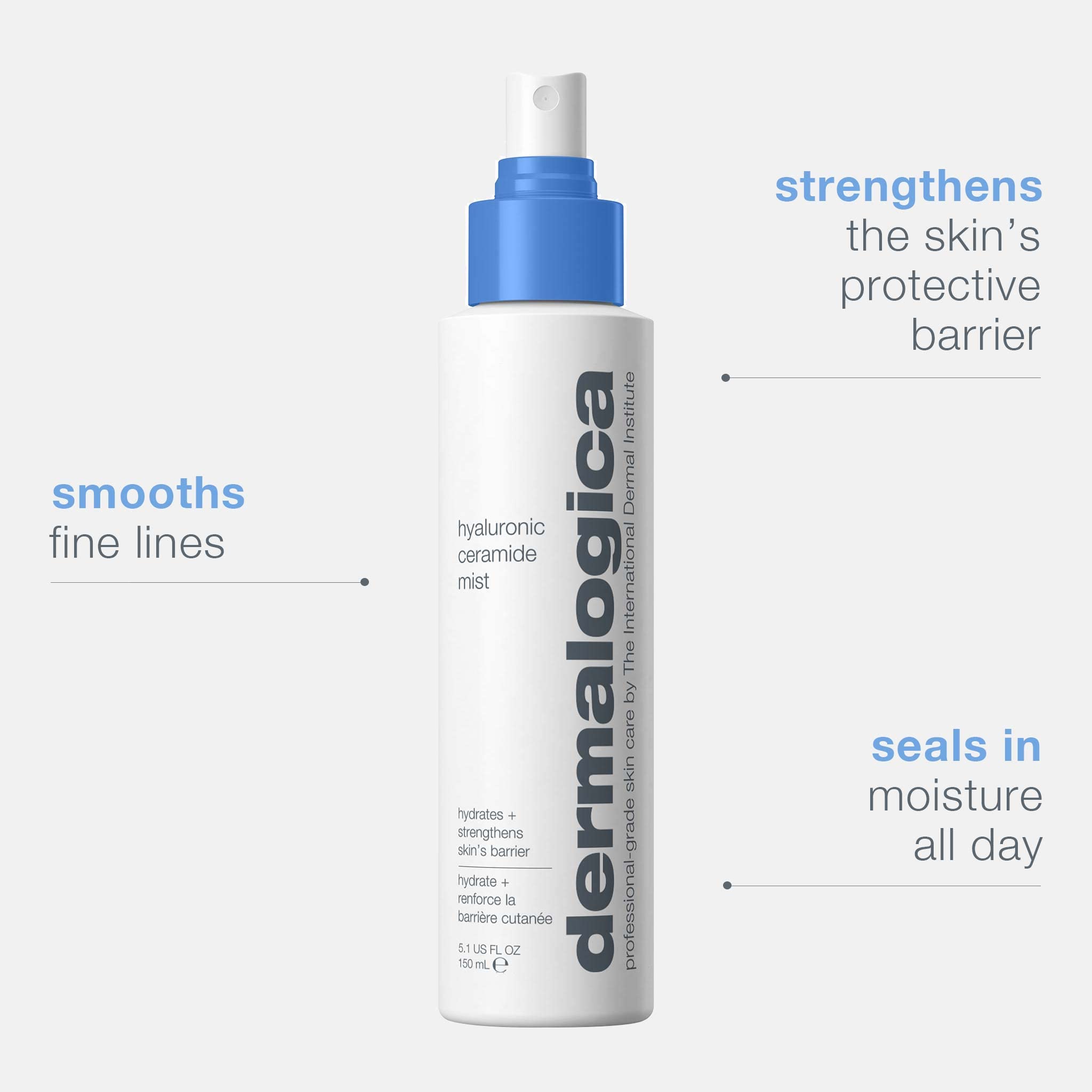 Dermalogica mist used by person at desk for hydrating midday boost