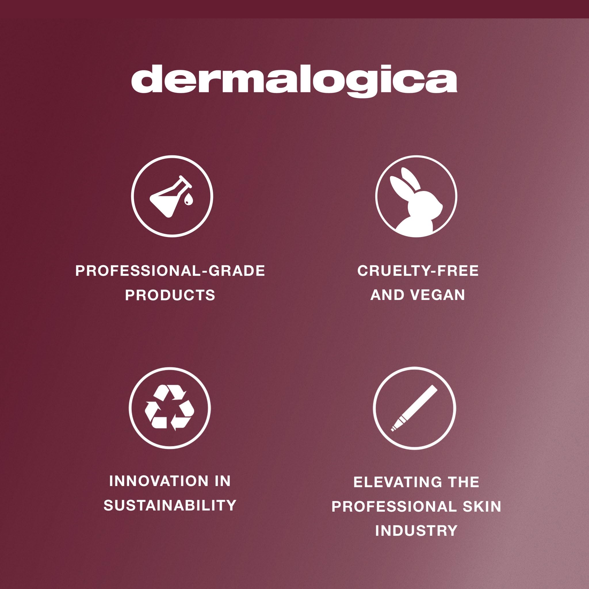 Dermalogica label close-up highlighting active lactic acid benefit