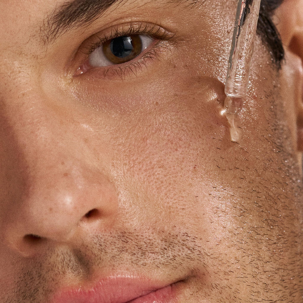 Dermalogica label close-up highlighting active ingredients for clearer skin