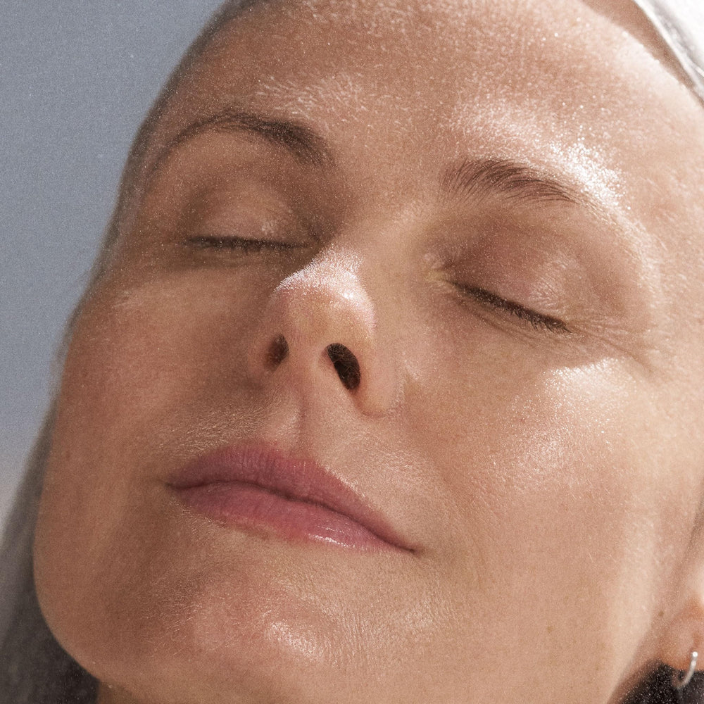 Dermalogica ingredients label close-up highlighting soothing extracts
