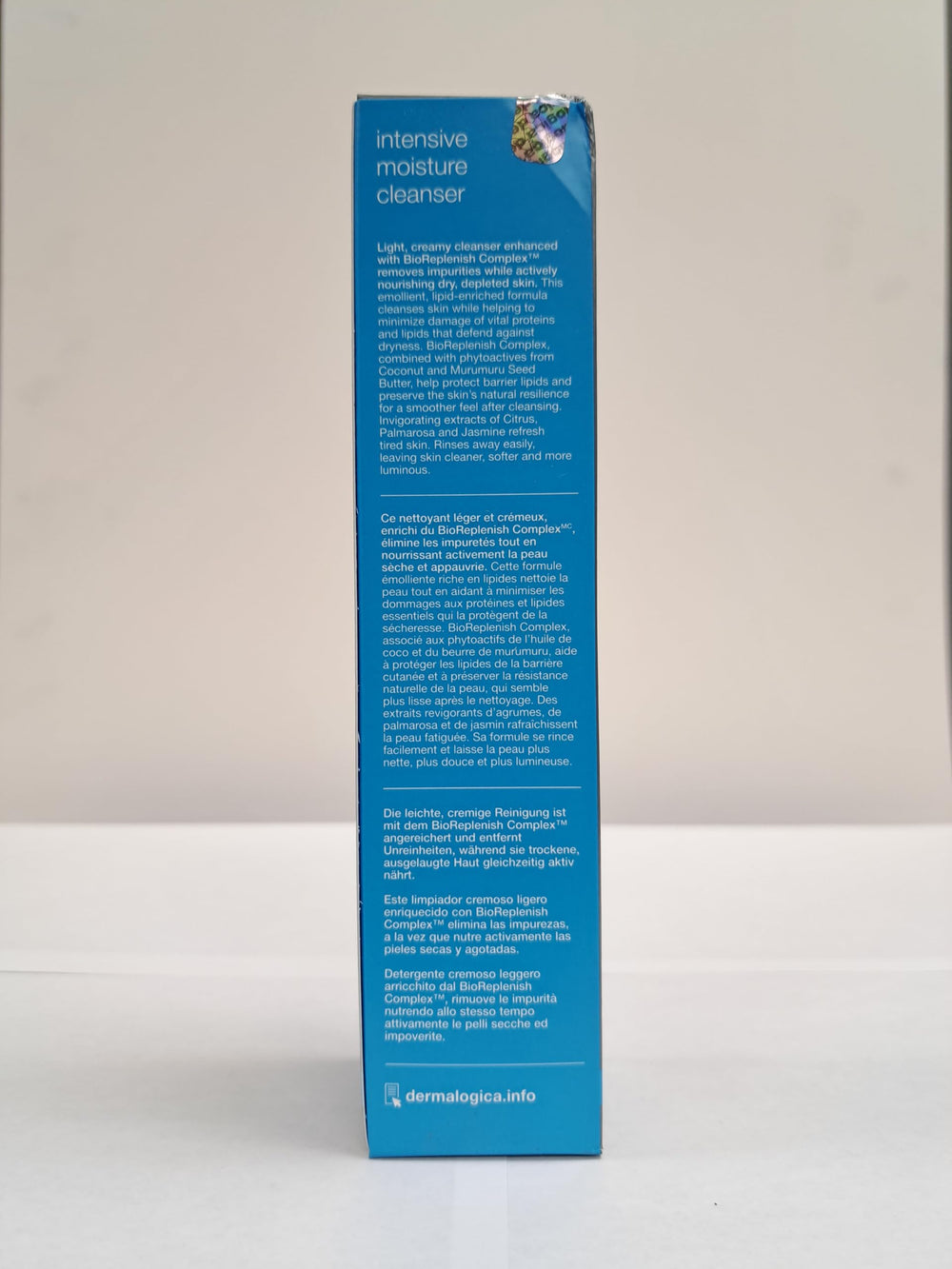 Dermalogica before and after visual showing softer, smoother skin