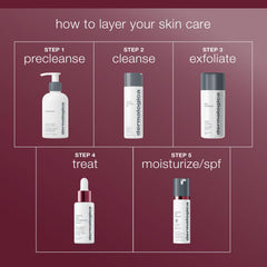 Dermalogica lifestyle bathroom counter showcasing product in a real daily skincare setting