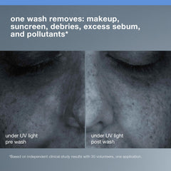 Dermalogica gel-oil texture close-up dissolves makeup effectively