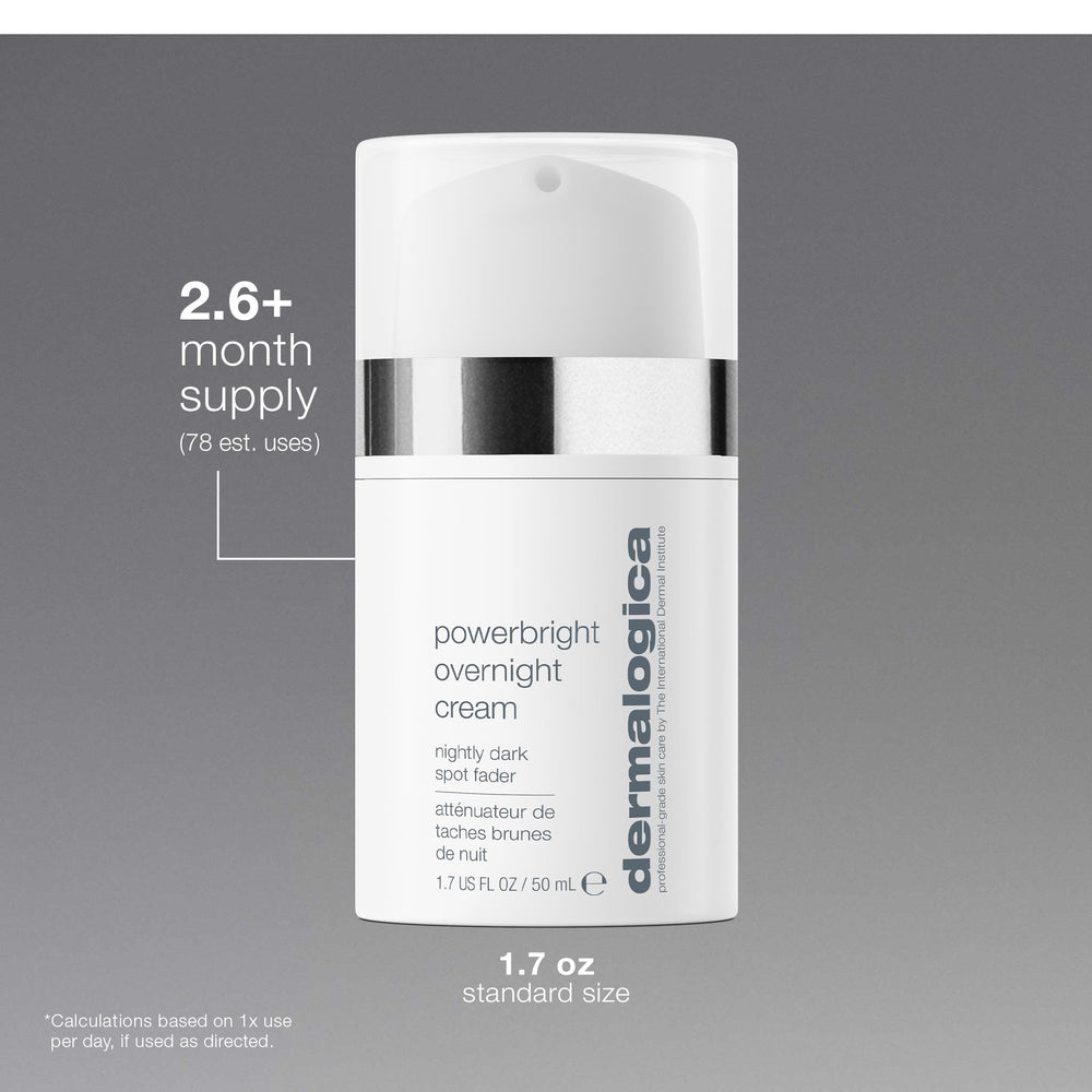 Dermalogica cream swatched on hand demonstrating quick absorption and hydration