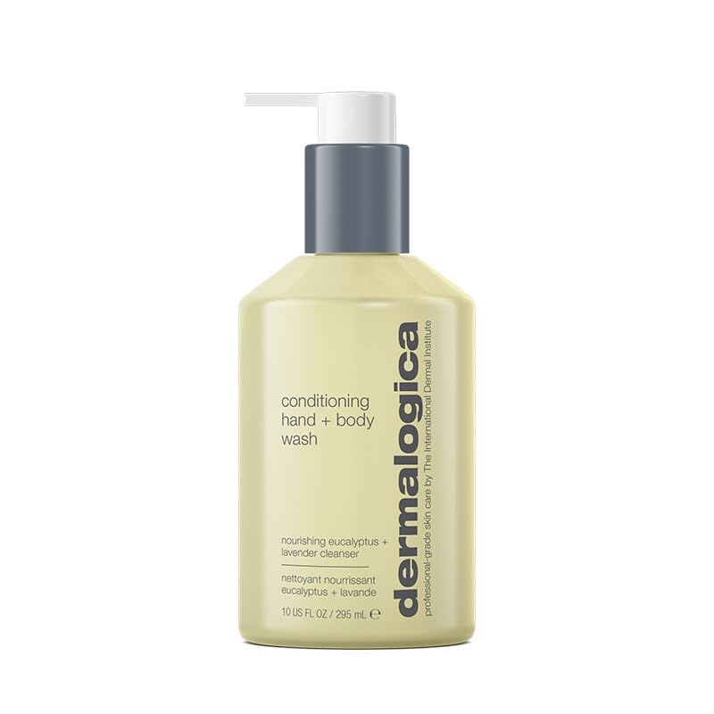 Dermalogica pump dispensing gel texture demonstrating creamy lathering benefit