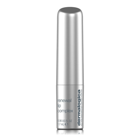Dermalogica front tube showing product branding and compact size for travel
