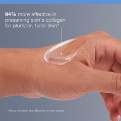 Dermalogica label close-up listing key ingredients and formulation benefits