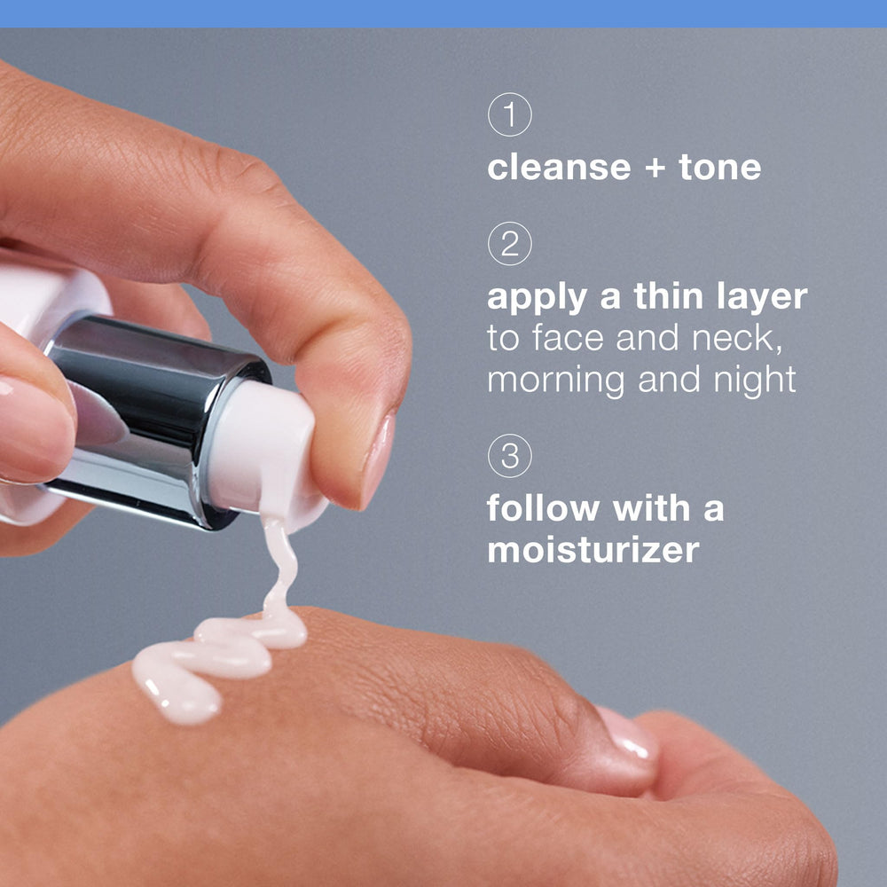 Dermalogica serum on skin creating instant hydration and healthy glow benefit