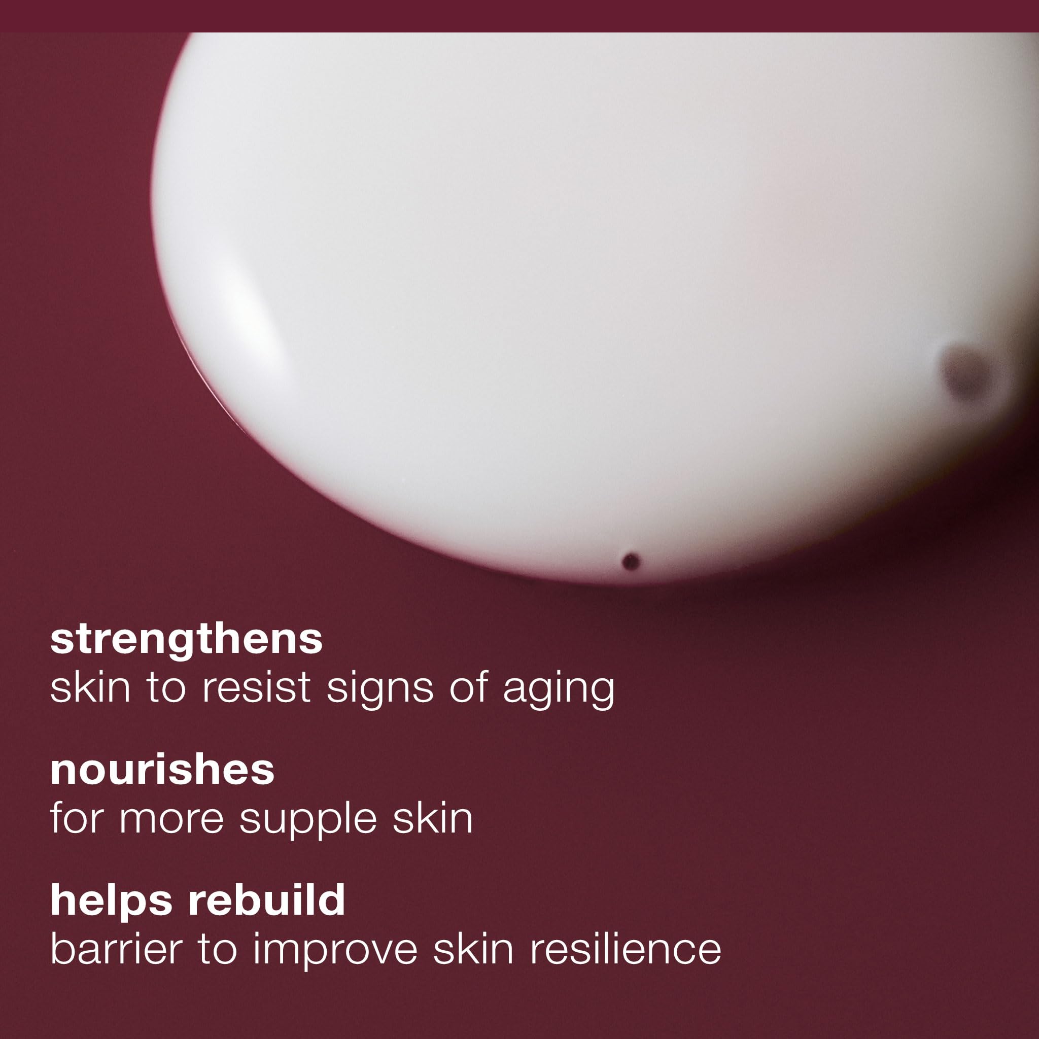 Dermalogica pump dispenser releasing serum for controlled, hygienic application benefit