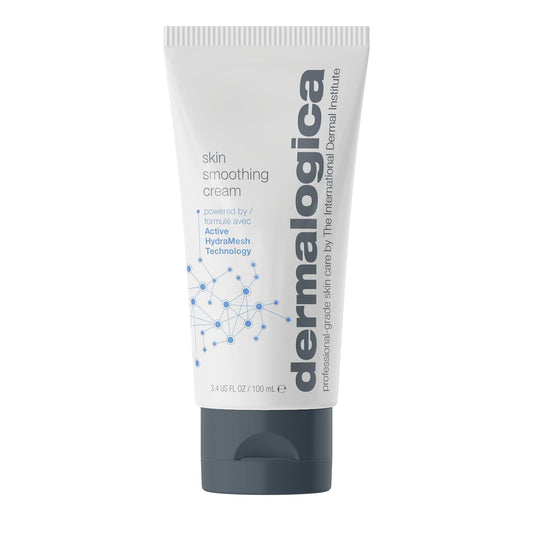 Dermalogica jar front view showing product packaging and clear branding benefits hydration