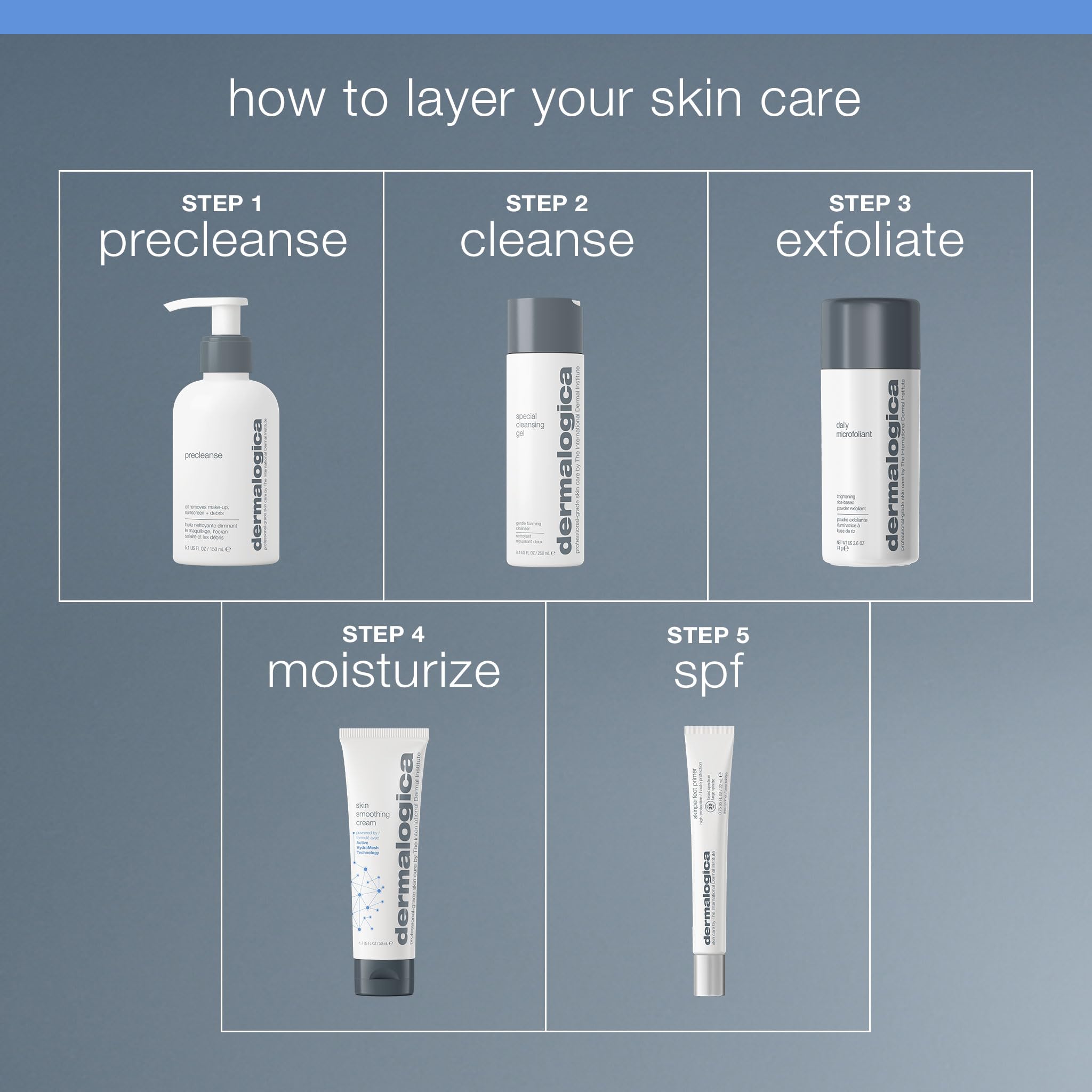 Dermalogica primer next to a hand for scale and travel-friendly benefit