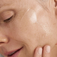 Dermalogica gel-cream being applied on hand demonstrating smooth absorption