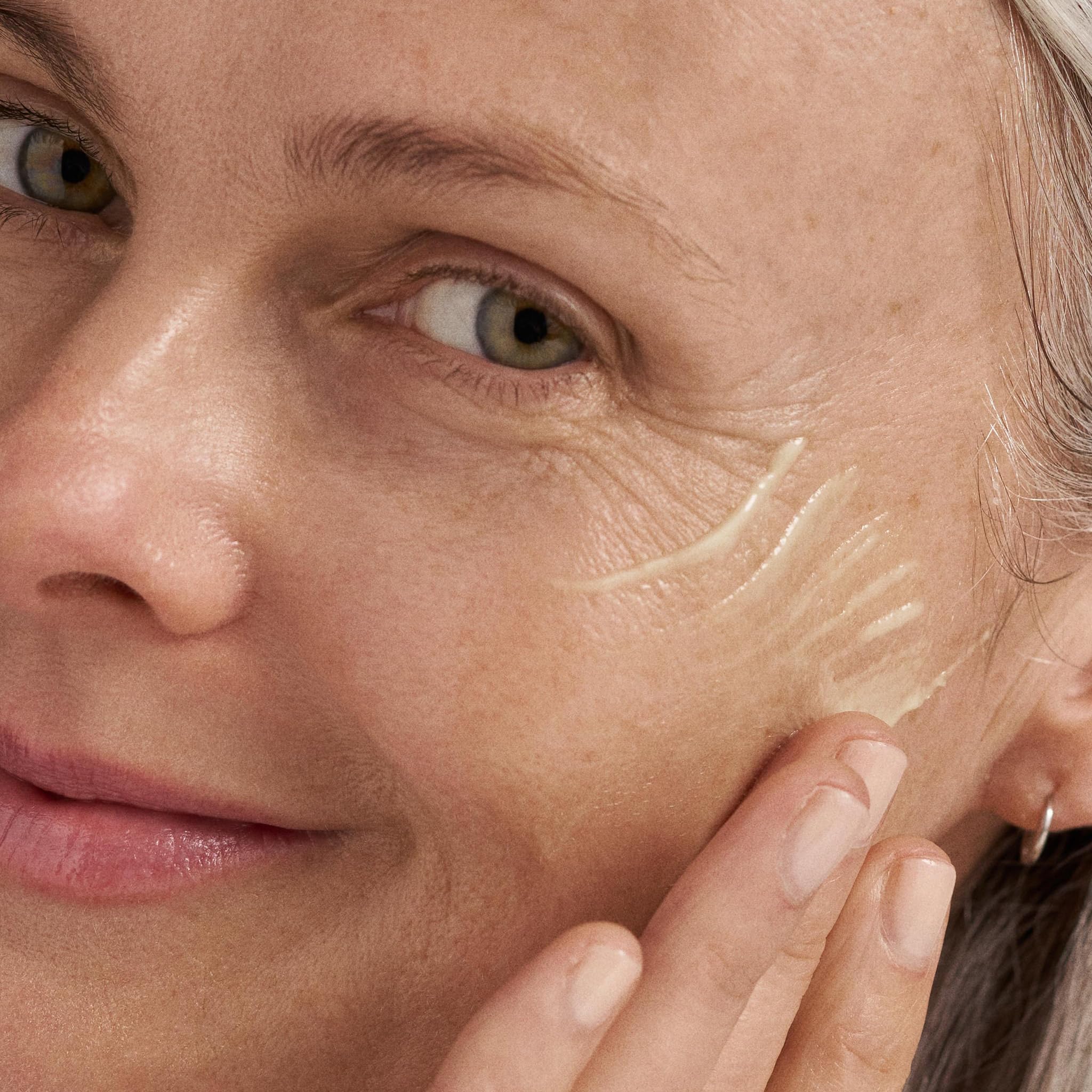 Dermalogica drop of serum on hand showing smooth texture and hydration