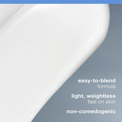 Dermalogica texture close-up showing light lotion absorbency and quick hydration benefit