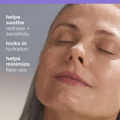 Dermalogica mist spraying over face for instant soothing and hydration benefit