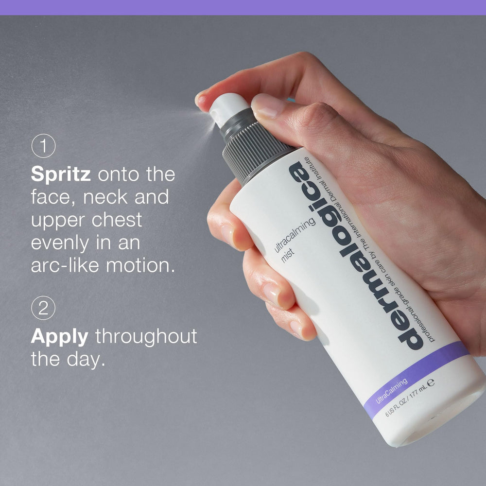 Dermalogica texture on skin demonstrating lightweight absorption and comfort benefit