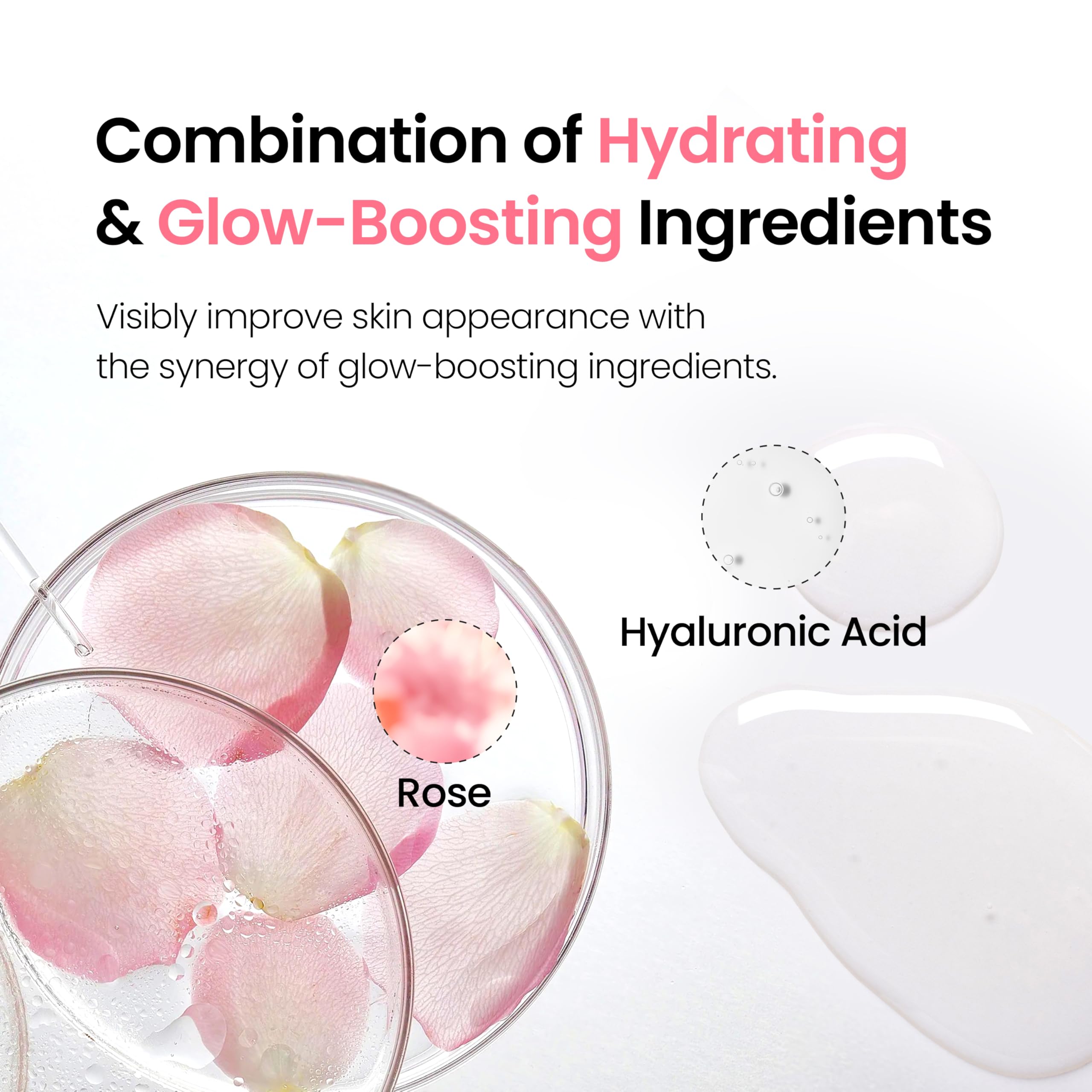DERMALOGY by NEOGEN hand applying essence to show quick hydration