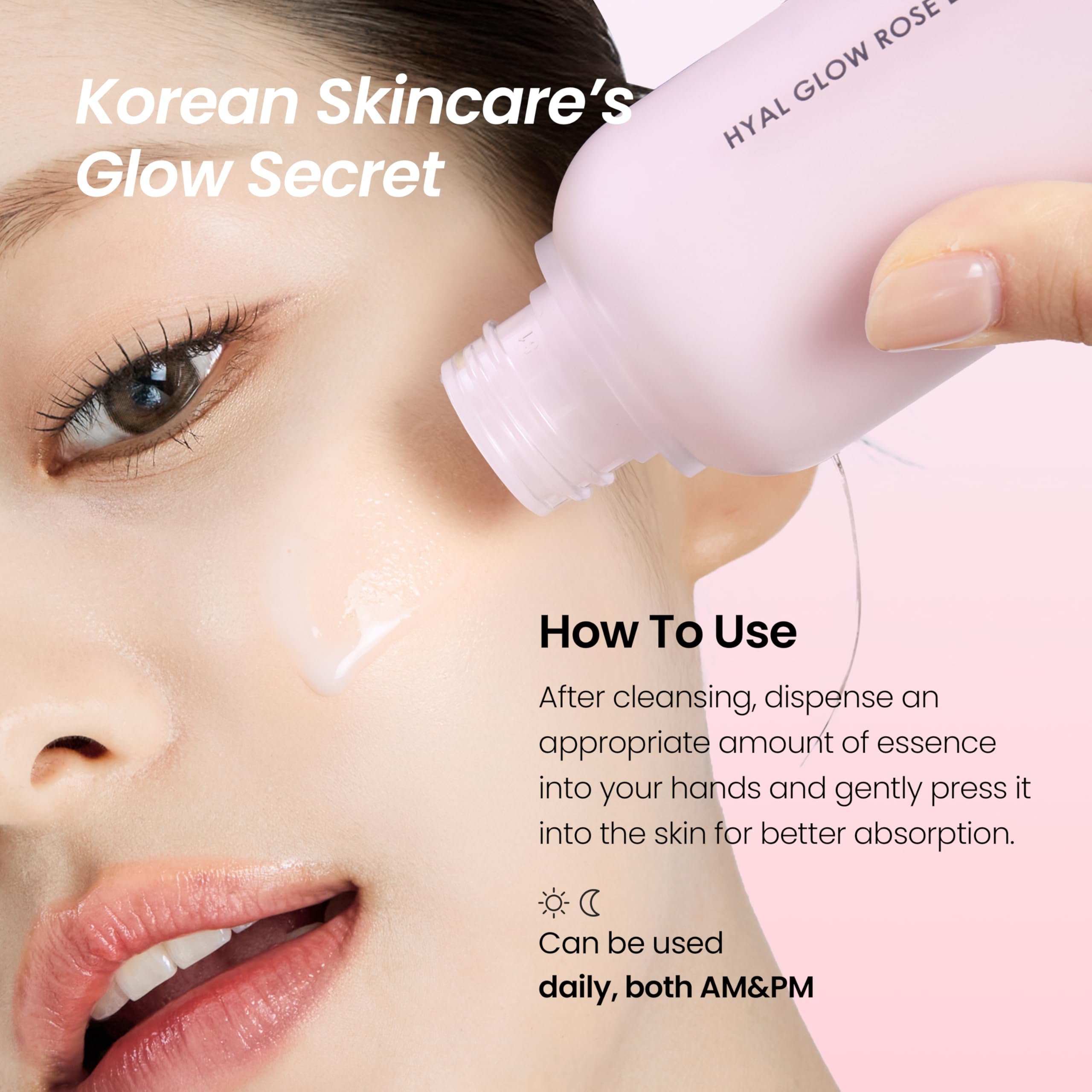 DERMALOGY by NEOGEN close label view highlighting 74% Damask rose water