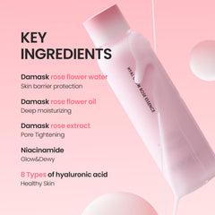 DERMALOGY by NEOGEN milky drop on skin showing dewy finish benefit