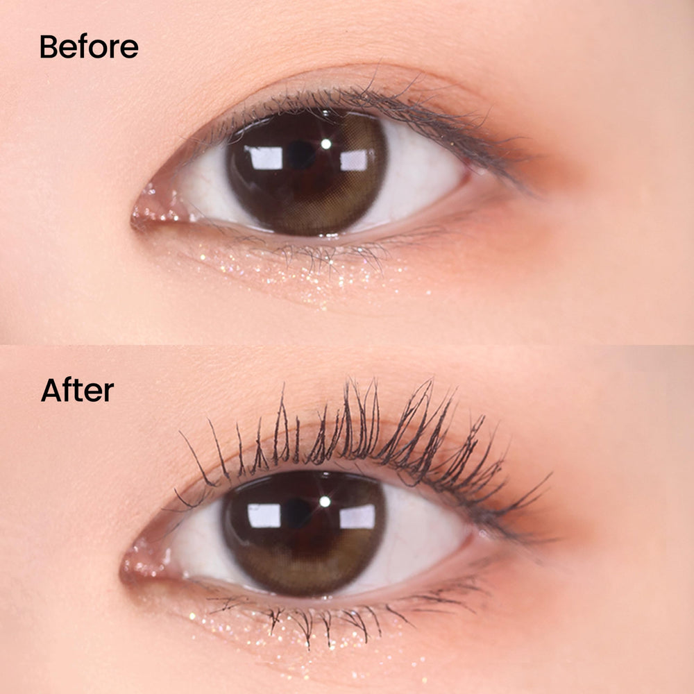DERMALOGY by NEOGENLAB mascara brush coated for smooth, even application