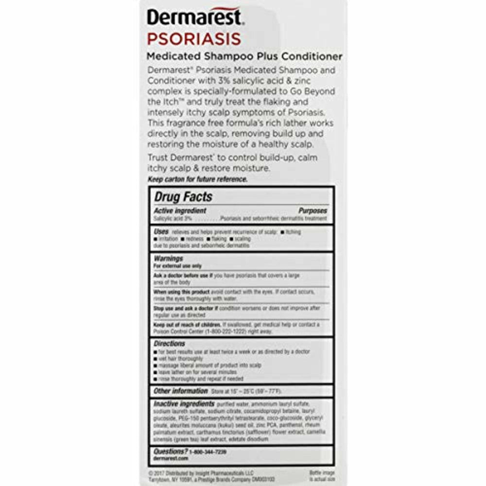 Dermarest in bathroom being applied to scalp demonstrating targeted use