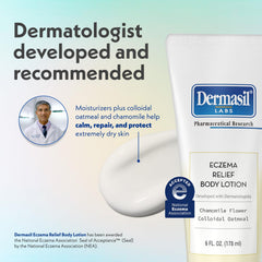 Dermasil application on hand illustrating quick absorbency benefit